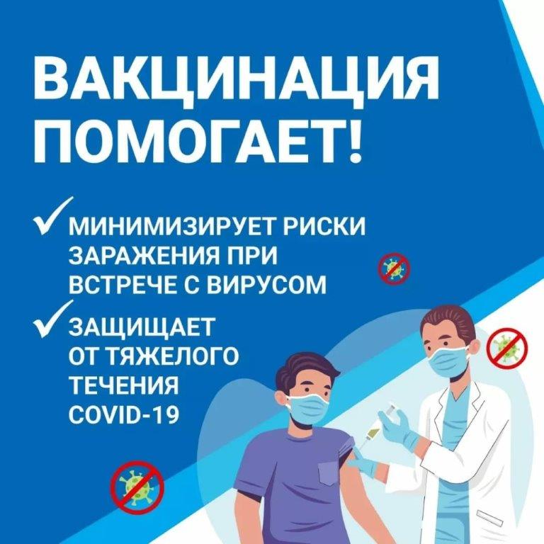 вакцинация помогает