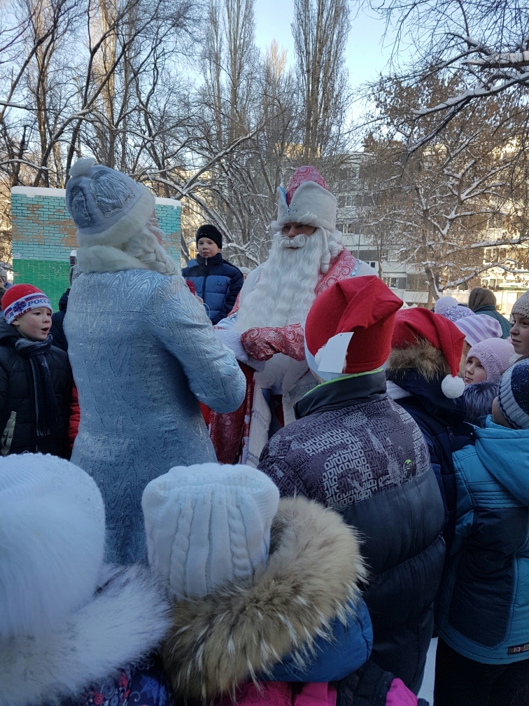 Новогоднее мероприятие для населения по месту жительства